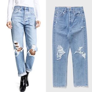 AGOLDE 90s Mid Rise Loose Jeans Blue Size 32